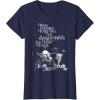 imageStar Wars Yoda Quote Let Go of Everything You Fear to Lose TShirtNavy Blue