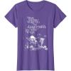 imageStar Wars Yoda Quote Let Go of Everything You Fear to Lose TShirtPurple Heather