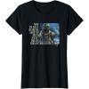 imageStar Wars Yoda Quote When You Look at the Dark Side TShirtBlack