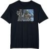 imageStar Wars Yoda Quote When You Look at the Dark Side TShirtBlack