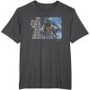 imageStar Wars Yoda Quote When You Look at the Dark Side TShirtDark Heather Grey