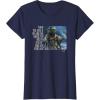 imageStar Wars Yoda Quote When You Look at the Dark Side TShirtNavy Blue