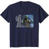 imageStar Wars Yoda Quote When You Look at the Dark Side TShirtNavy Blue