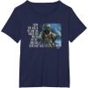 imageStar Wars Yoda Quote When You Look at the Dark Side TShirtNavy Blue