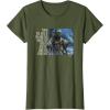 imageStar Wars Yoda Quote When You Look at the Dark Side TShirtOlive Green