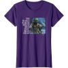 imageStar Wars Yoda Quote When You Look at the Dark Side TShirtPurple