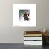 imageTrends International Gallery Pops Star Wars Saga  Moments Edge Yoda Lightsaber Wall Art Wall Poster 1200quot x 1200quot Black Frame VersionUnframed Version