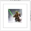 imageTrends International Gallery Pops Star Wars Saga  Moments Edge Yoda Lightsaber Wall Art Wall Poster 1200quot x 1200quot Black Frame VersionWhite Frame Version