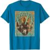 imageStar Wars The High Republic Vintage Poster TShirtSapphire Blue