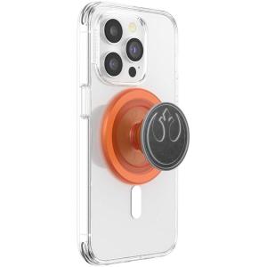 imagePopSockets Phone Grip with Expanding Kickstand Adhesive Grip Star Wars  Enamel YodaDistressed Rebel Symbol
