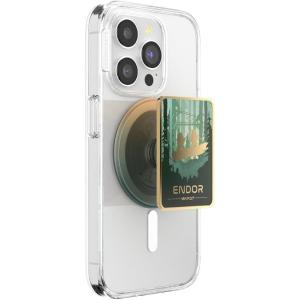 imagePopSockets Phone Grip with Expanding Kickstand Adhesive Grip Star Wars  Enamel YodaEnamel Welcome to Endor