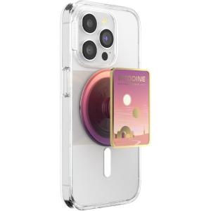 imagePopSockets Phone Grip with Expanding Kickstand Adhesive Grip Star Wars  Enamel YodaEnamel Welcome to Tatooine