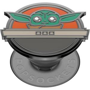 imagePopSockets Phone Grip with Expanding Kickstand Adhesive Grip Star Wars  Enamel YodaGrogu Pod