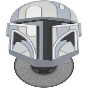 imagePopSockets Phone Grip with Expanding Kickstand Adhesive Grip Star Wars  Enamel YodaMandalorian Heart