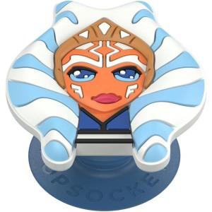 imagePopSockets Phone Grip with Expanding Kickstand Adhesive Grip Star Wars  Enamel YodaPopOut Ashoka