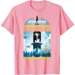 imageStar Wars High Republic Fair Poster TShirtPink
