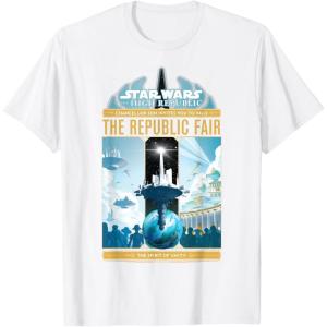 imageStar Wars High Republic Fair Poster TShirtWhite