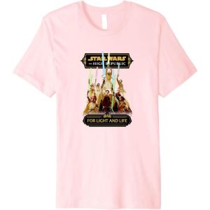 imageStar Wars High Republic For Light And Life Premium TShirtPink