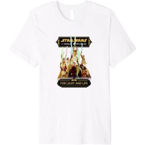 imageStar Wars High Republic For Light And Life Premium TShirtWhite