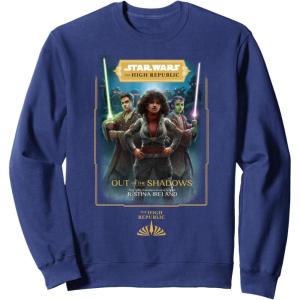 imageStar Wars High Republic Shadows Out Poster SweatshirtNavy Blue