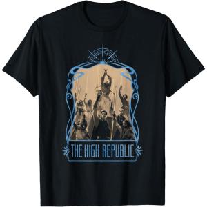 imageStar Wars The High Republic Group Shot Color Pop Poster TShirtBlack