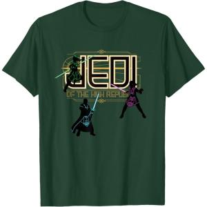 imageStar Wars The High Republic Jedi Defend TShirtDark Green