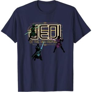imageStar Wars The High Republic Jedi Defend TShirtNavy Blue