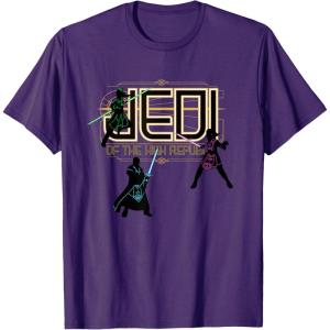 imageStar Wars The High Republic Jedi Defend TShirtPurple