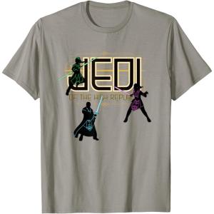 imageStar Wars The High Republic Jedi Defend TShirtSlate Grey