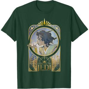 imageStar Wars The High Republic Light Of The Jedi Nouveau Poster TShirtDark Green