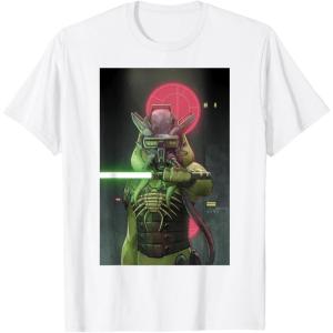 imageStar Wars The High Republic Lourna Dee Lightsaber Poster TShirtWhite