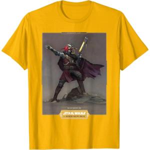 imageStar Wars The High Republic Marchion Ro TShirtGolden Yellow