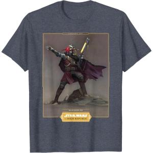 imageStar Wars The High Republic Marchion Ro TShirtHeather Blue