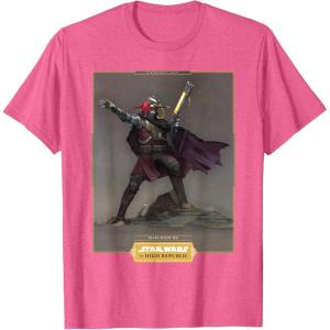 imageStar Wars The High Republic Marchion Ro TShirtPink Heather