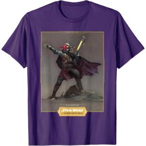 imageStar Wars The High Republic Marchion Ro TShirtPurple