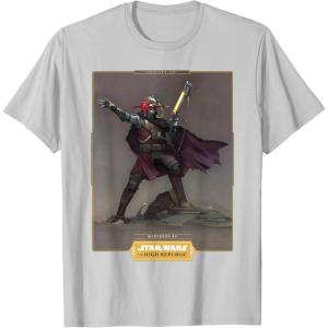 imageStar Wars The High Republic Marchion Ro TShirtSilver Grey