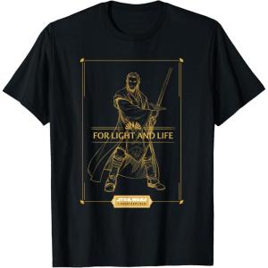 imageStar Wars The High Republic Stellan Gios For Light and Life TShirtBlack