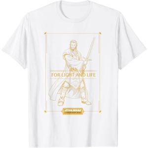 imageStar Wars The High Republic Stellan Gios For Light and Life TShirtWhite