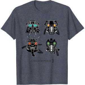 imageStar Wars The High Republic The Nihil TShirtHeather Blue