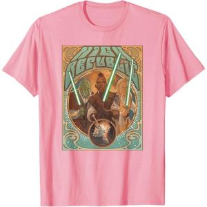 imageStar Wars The High Republic Vintage Poster TShirtPink