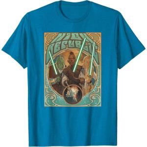 imageStar Wars The High Republic Vintage Poster TShirtSapphire Blue