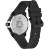 imageCitizen Mens EcoDrive Star Wars Imperial Storm Trooper Black Ion Plated Stainless Steel Case Watch Perforated Black Silicone Strap Black Dial 3 Hand Model AW165900W