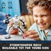 imageLEGO Star Wars Stormtrooper Mech 75370 Star Wars Collectible for Kids this Buildable Star Wars Action Figure Features a Cockpit Buildable Blaster and Iconic Imperial Stormtrooper MinifigureMulticolor