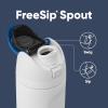 imageOwala Star Wars FreeSip Insulated Stainless Steel Water Bottle with Straw BPAFree Sports Water Bottle Great for Travel 24 Oz Stormtrooper