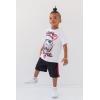 imageSTAR WARS Darth Vader Stormtrooper Millenium Falcon Mesh Graphic TShirt and Shorts Outfit Set Little Kid to Big KidWhite  Black