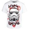 imageSTAR WARS Darth Vader Stormtrooper Millenium Falcon Mesh Graphic TShirt and Shorts Outfit Set Little Kid to Big KidWhite  Black
