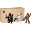 imageSTAR WARS Galactic Heroes Mega Mighties 3Pack  Stormtrooper Darth Vader and Chewbacca 10Inch Action Figures Kids Ages 3 and Up Amazon Exclusive