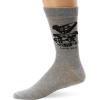 imageSTAR WARS Mens The Mandalorian 2 Pack Crew SocksBlackGrey