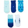 imageSTAR WARS Womens 5 Pack No Show SocksAssorted Blue Multi