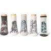 imageSTAR WARS Womens 5 Pack No Show SocksWhite Grey Multi